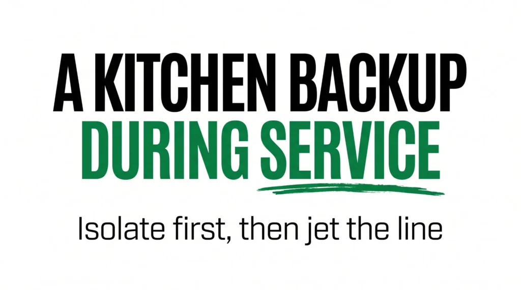 commercial kitchen