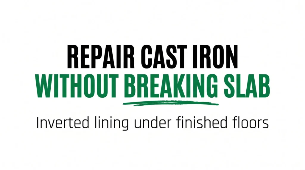 cast iron pipes